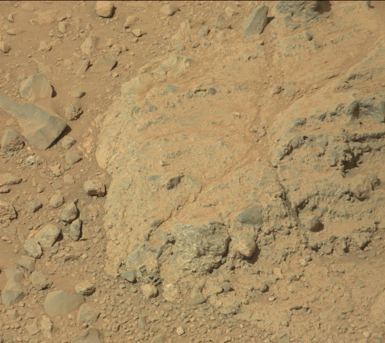 Nasa's Mars rover Curiosity acquired this image using its Mast Camera (Mastcam) on Sol 512