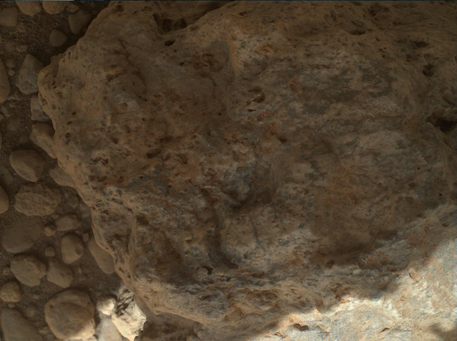 Nasa's Mars rover Curiosity acquired this image using its Mars Hand Lens Imager (MAHLI) on Sol 512