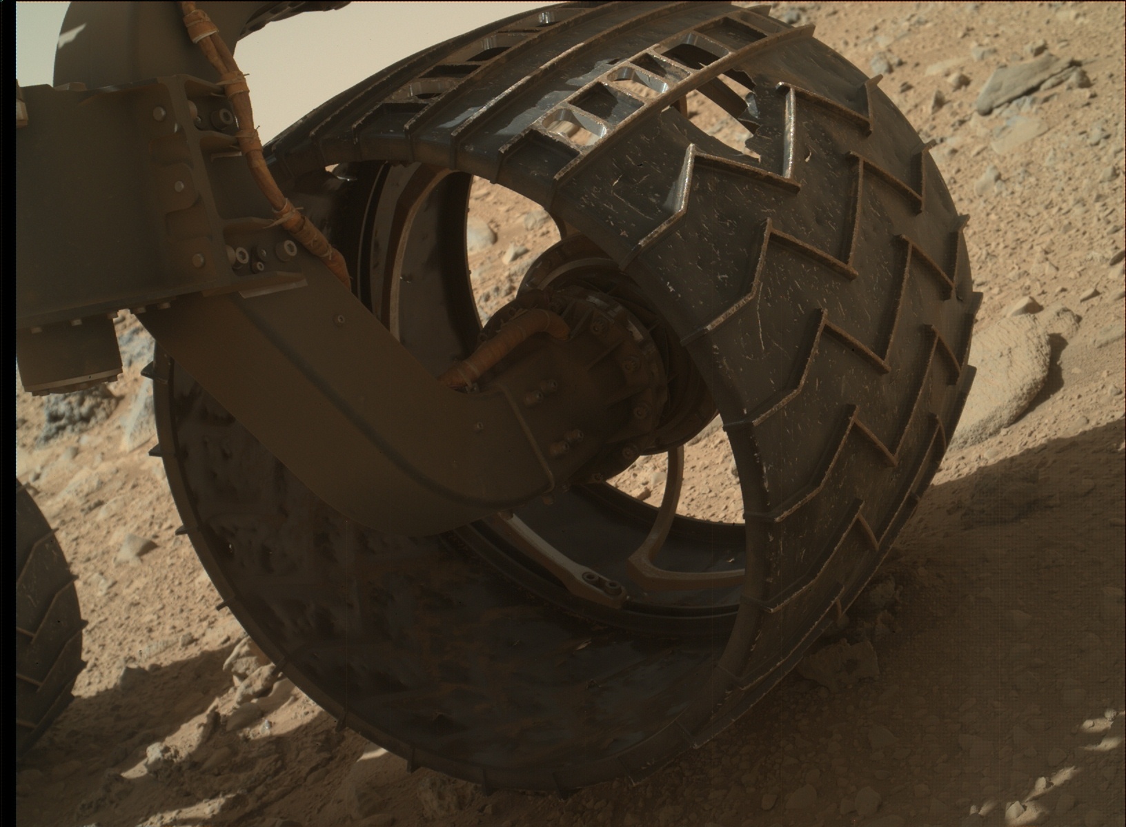 Nasa's Mars rover Curiosity acquired this image using its Mars Hand Lens Imager (MAHLI) on Sol 513