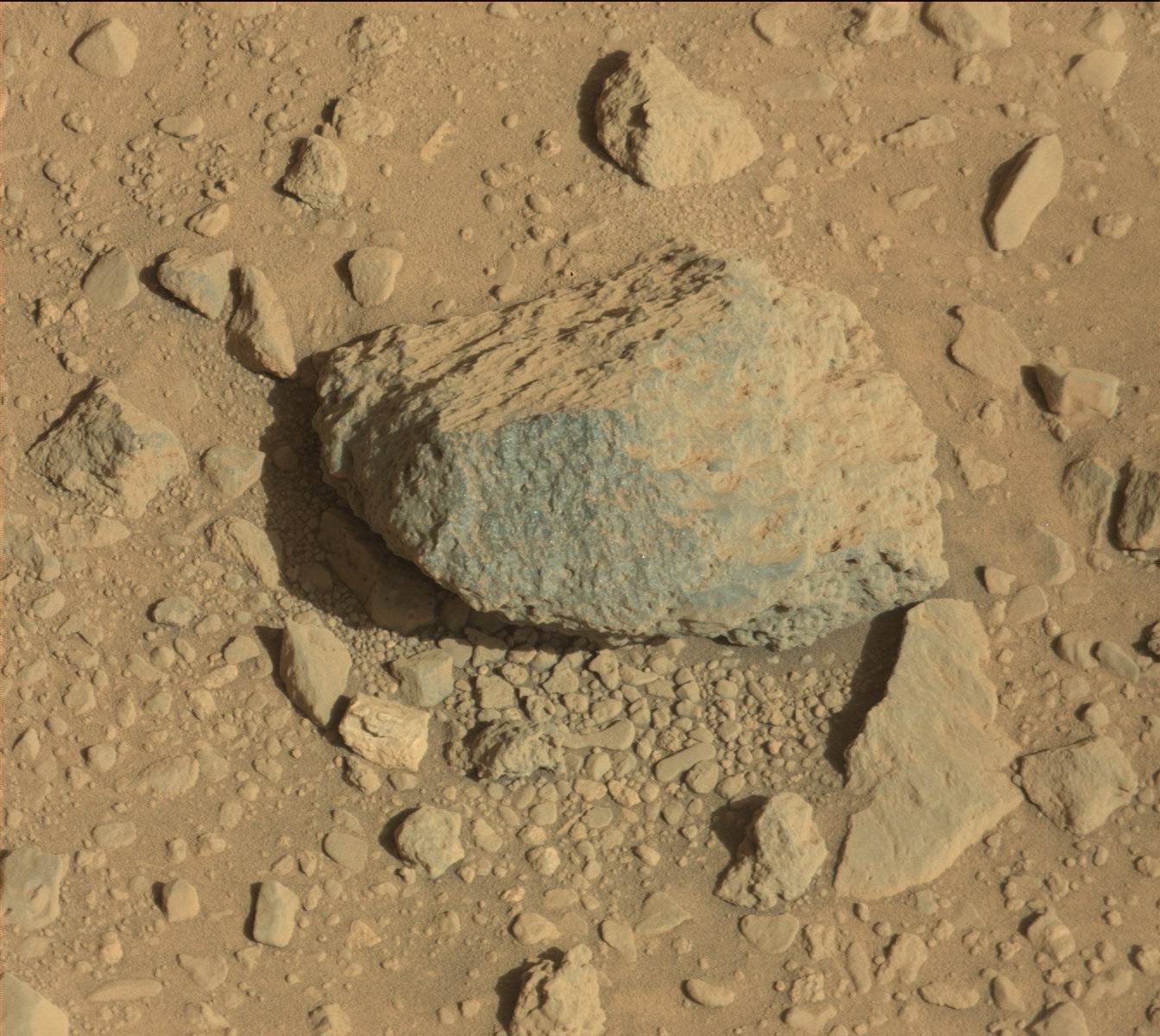 Nasa's Mars rover Curiosity acquired this image using its Mast Camera (Mastcam) on Sol 516