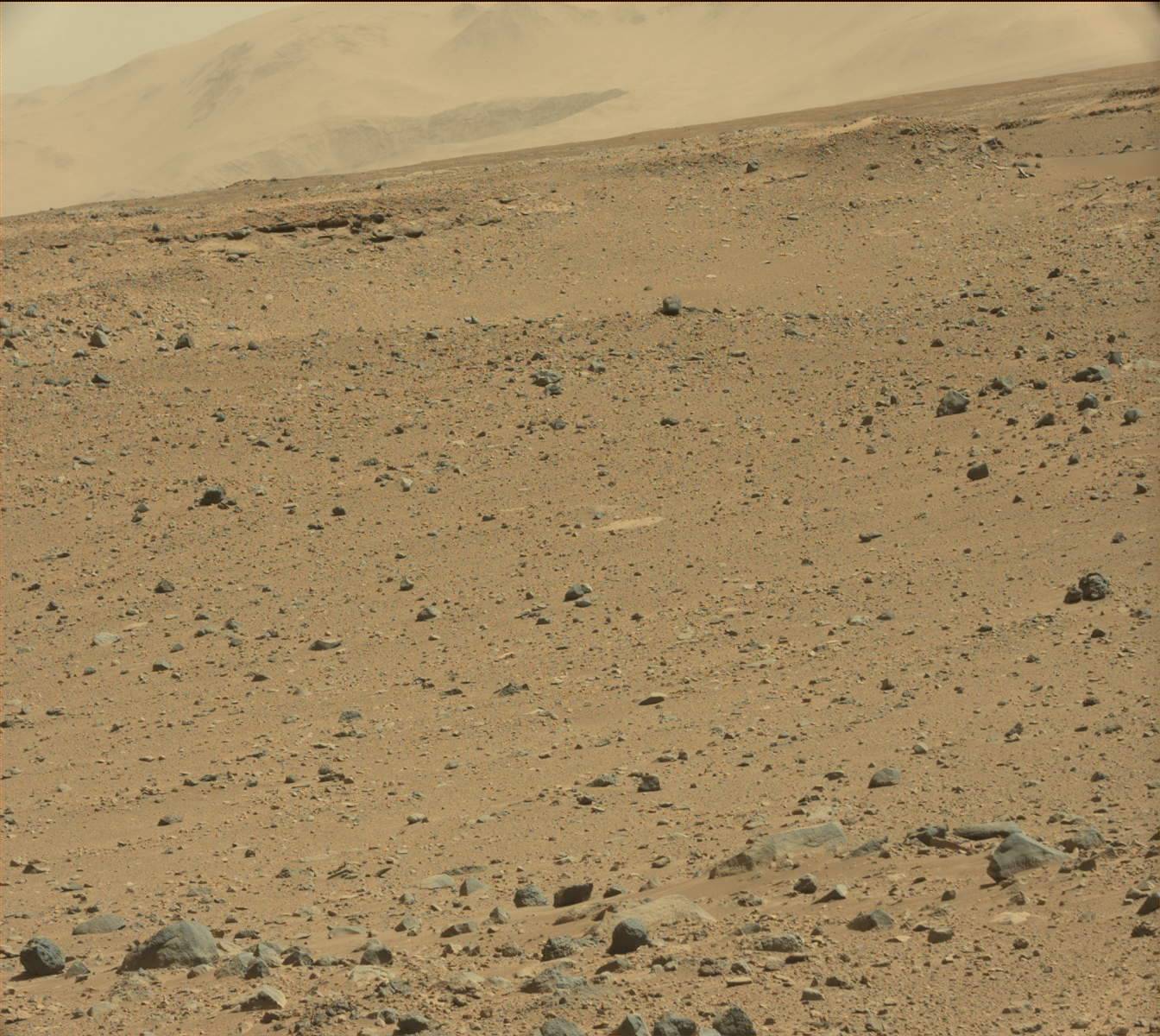 Nasa's Mars rover Curiosity acquired this image using its Mast Camera (Mastcam) on Sol 518
