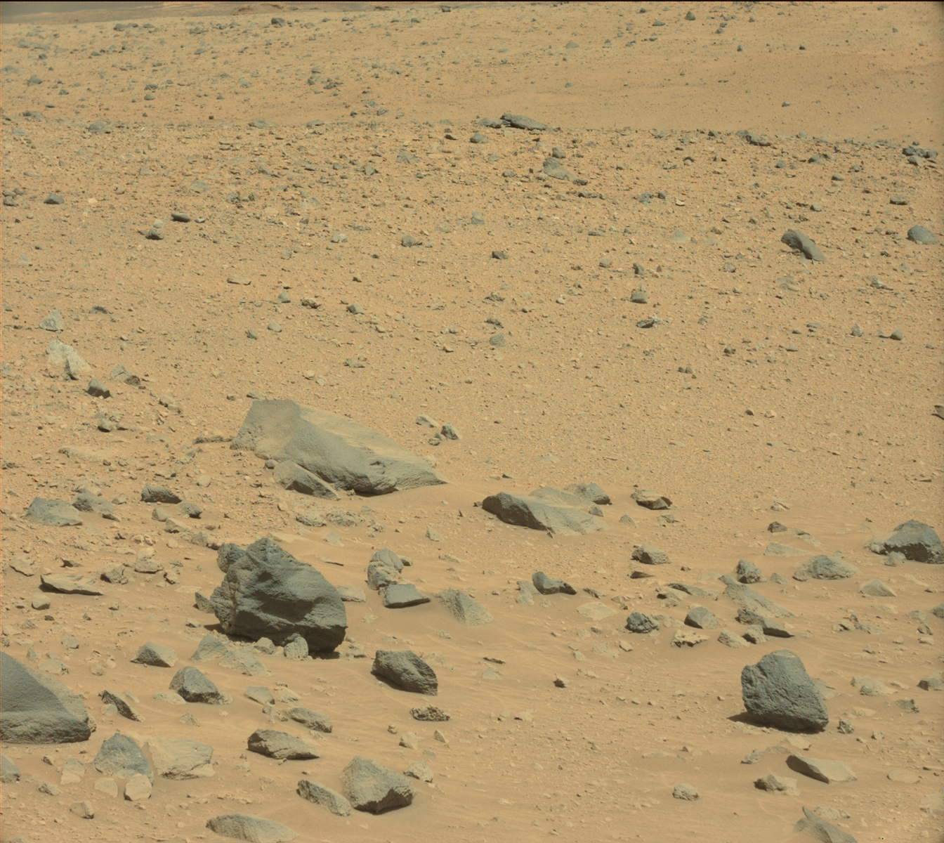 Nasa's Mars rover Curiosity acquired this image using its Mast Camera (Mastcam) on Sol 519