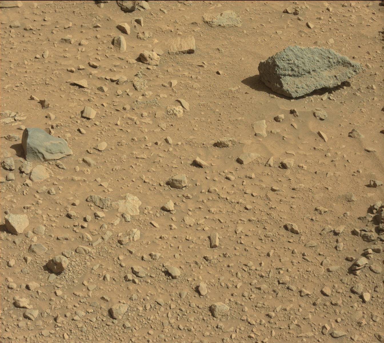 Nasa's Mars rover Curiosity acquired this image using its Mast Camera (Mastcam) on Sol 519