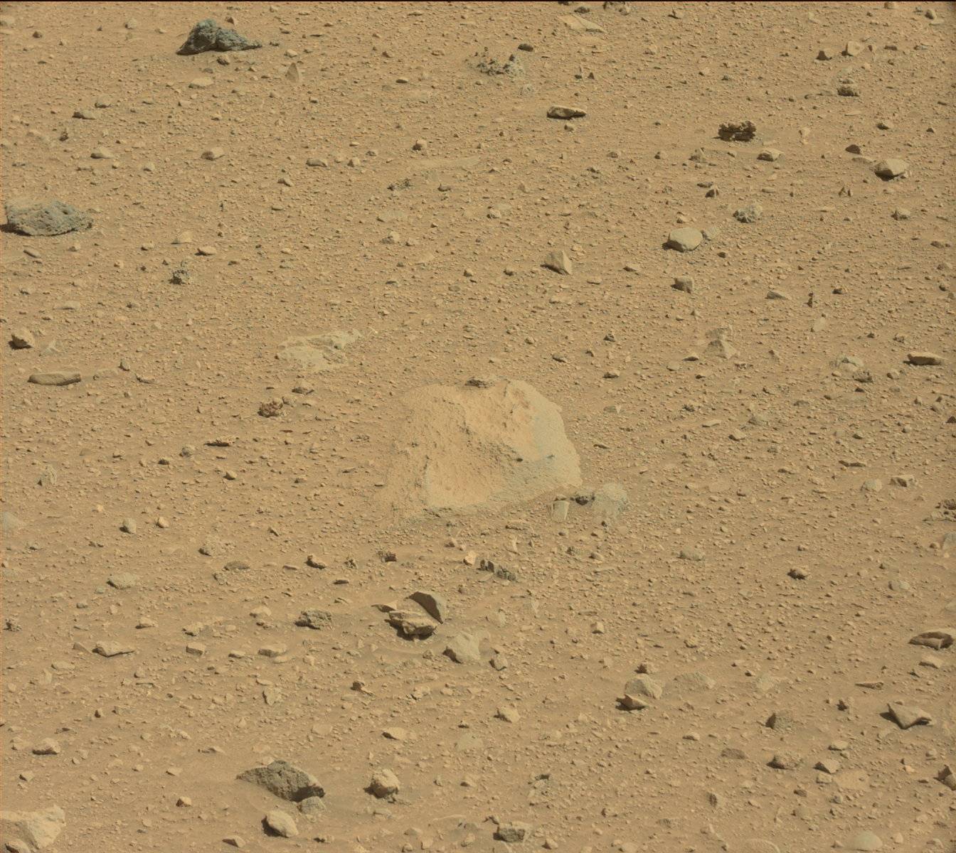 Nasa's Mars rover Curiosity acquired this image using its Mast Camera (Mastcam) on Sol 520