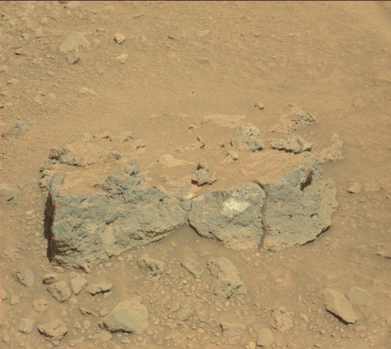 Nasa's Mars rover Curiosity acquired this image using its Mast Camera (Mastcam) on Sol 520