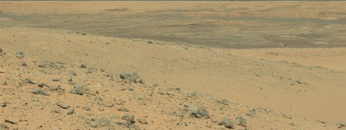 Nasa's Mars rover Curiosity acquired this image using its Mast Camera (Mastcam) on Sol 523