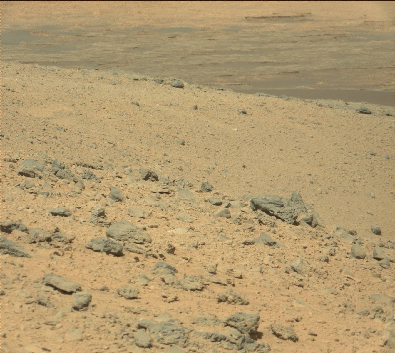 Nasa's Mars rover Curiosity acquired this image using its Mast Camera (Mastcam) on Sol 523