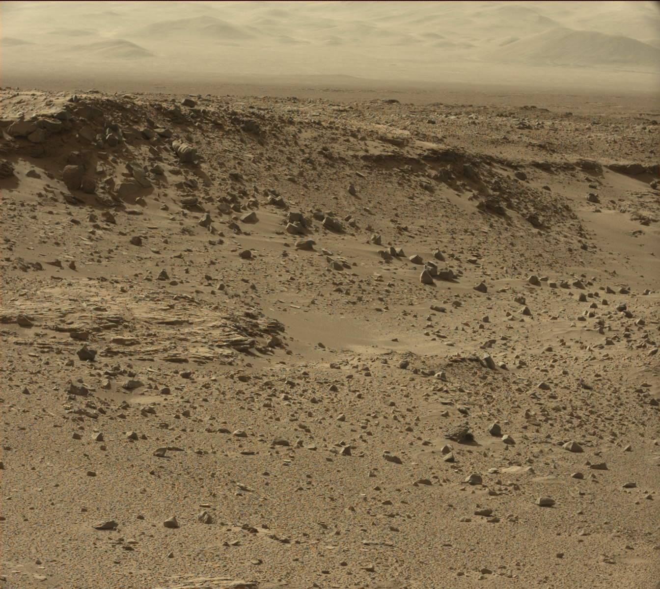 Nasa's Mars rover Curiosity acquired this image using its Mast Camera (Mastcam) on Sol 526