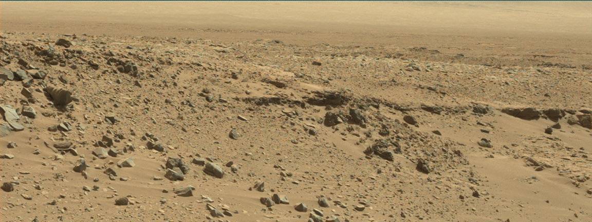Nasa's Mars rover Curiosity acquired this image using its Mast Camera (Mastcam) on Sol 527