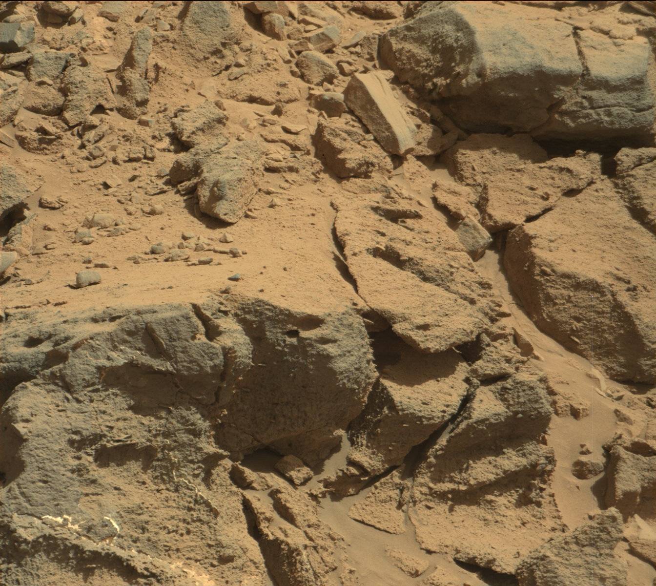 Nasa's Mars rover Curiosity acquired this image using its Mast Camera (Mastcam) on Sol 529