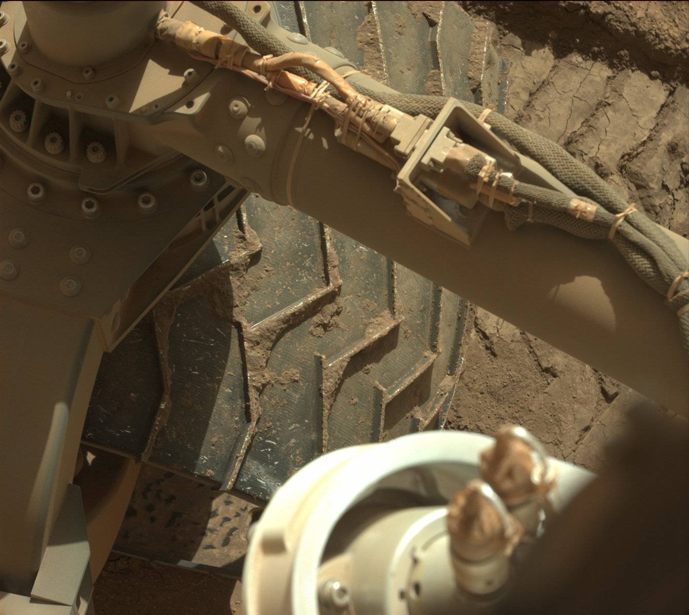 Nasa's Mars rover Curiosity acquired this image using its Mast Camera (Mastcam) on Sol 532