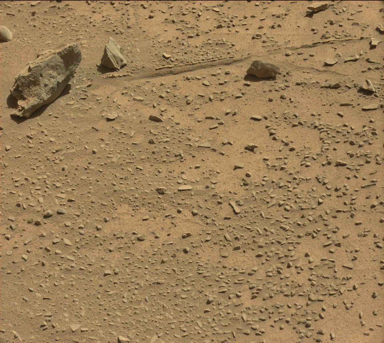 Nasa's Mars rover Curiosity acquired this image using its Mast Camera (Mastcam) on Sol 535