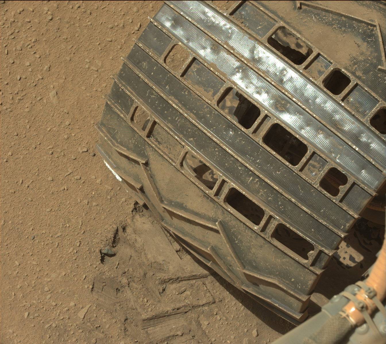 Nasa's Mars rover Curiosity acquired this image using its Mast Camera (Mastcam) on Sol 537