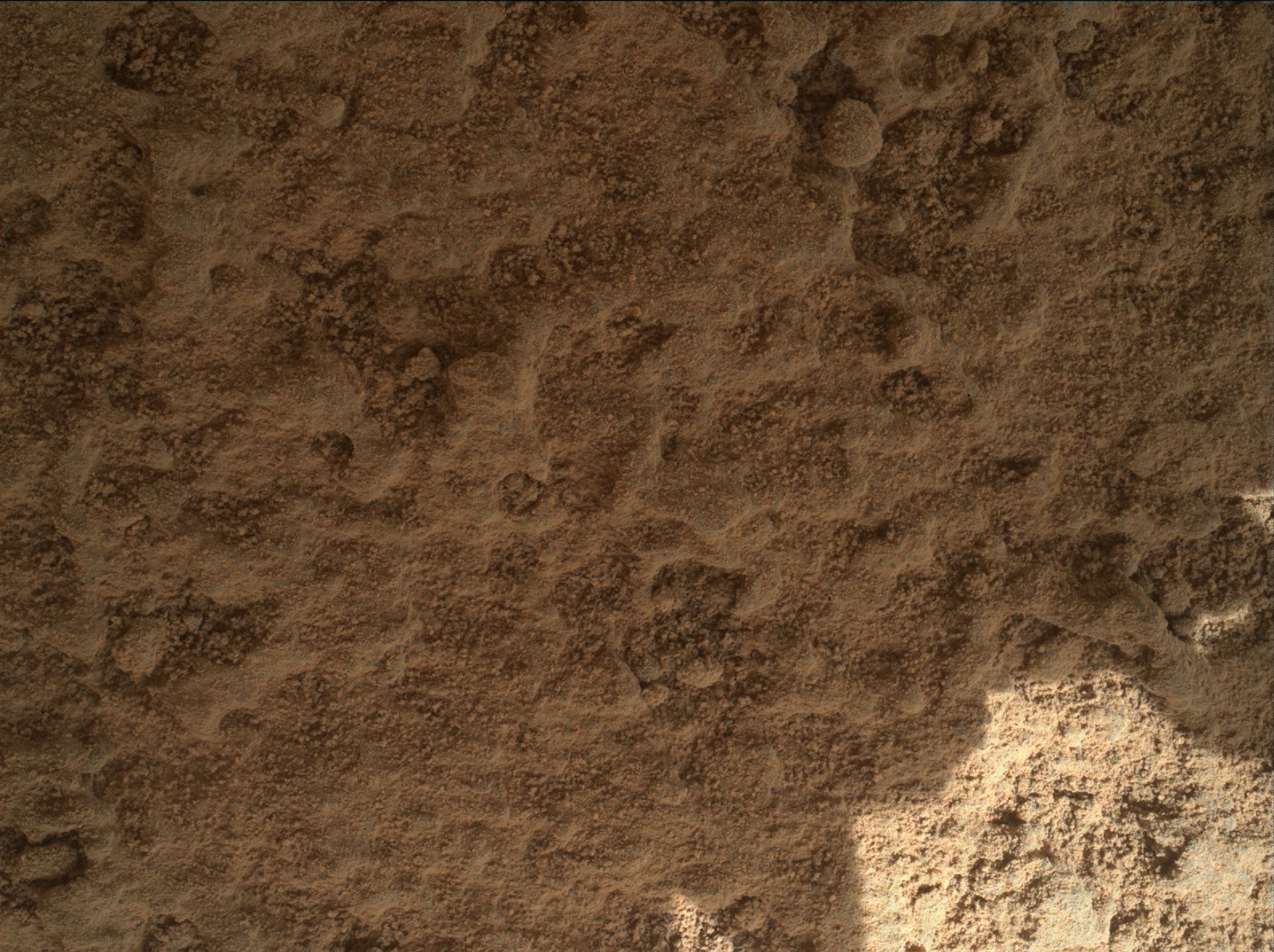 Nasa's Mars rover Curiosity acquired this image using its Mars Hand Lens Imager (MAHLI) on Sol 537