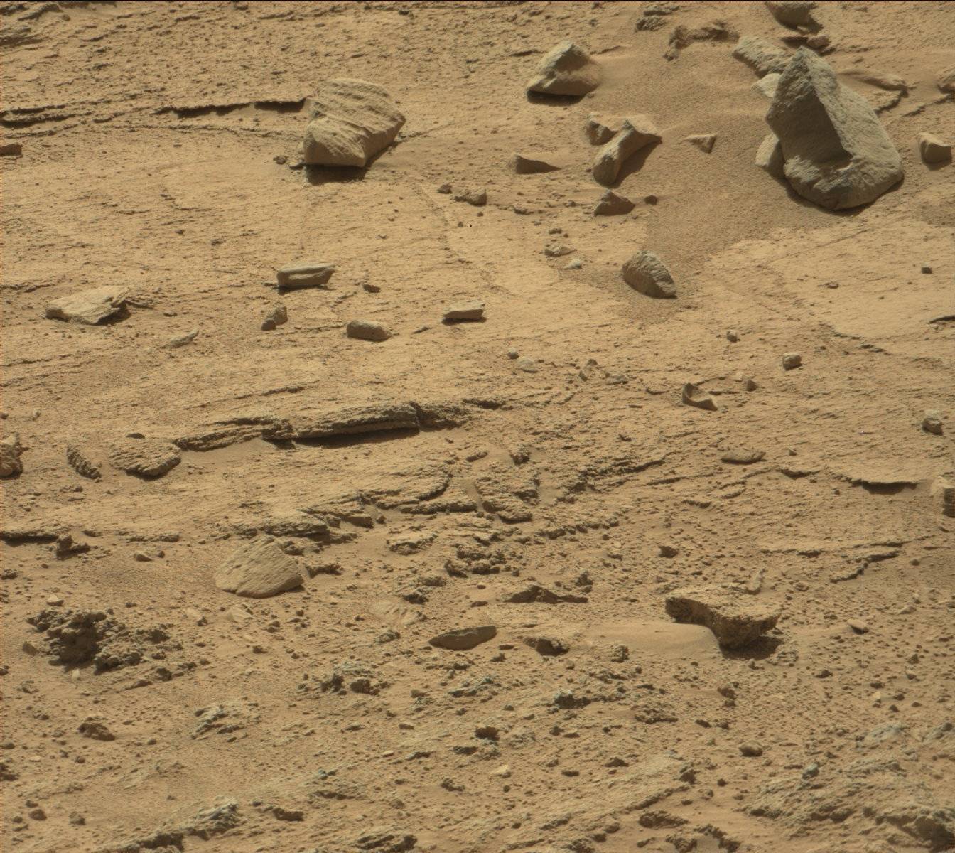 Nasa's Mars rover Curiosity acquired this image using its Mast Camera (Mastcam) on Sol 540