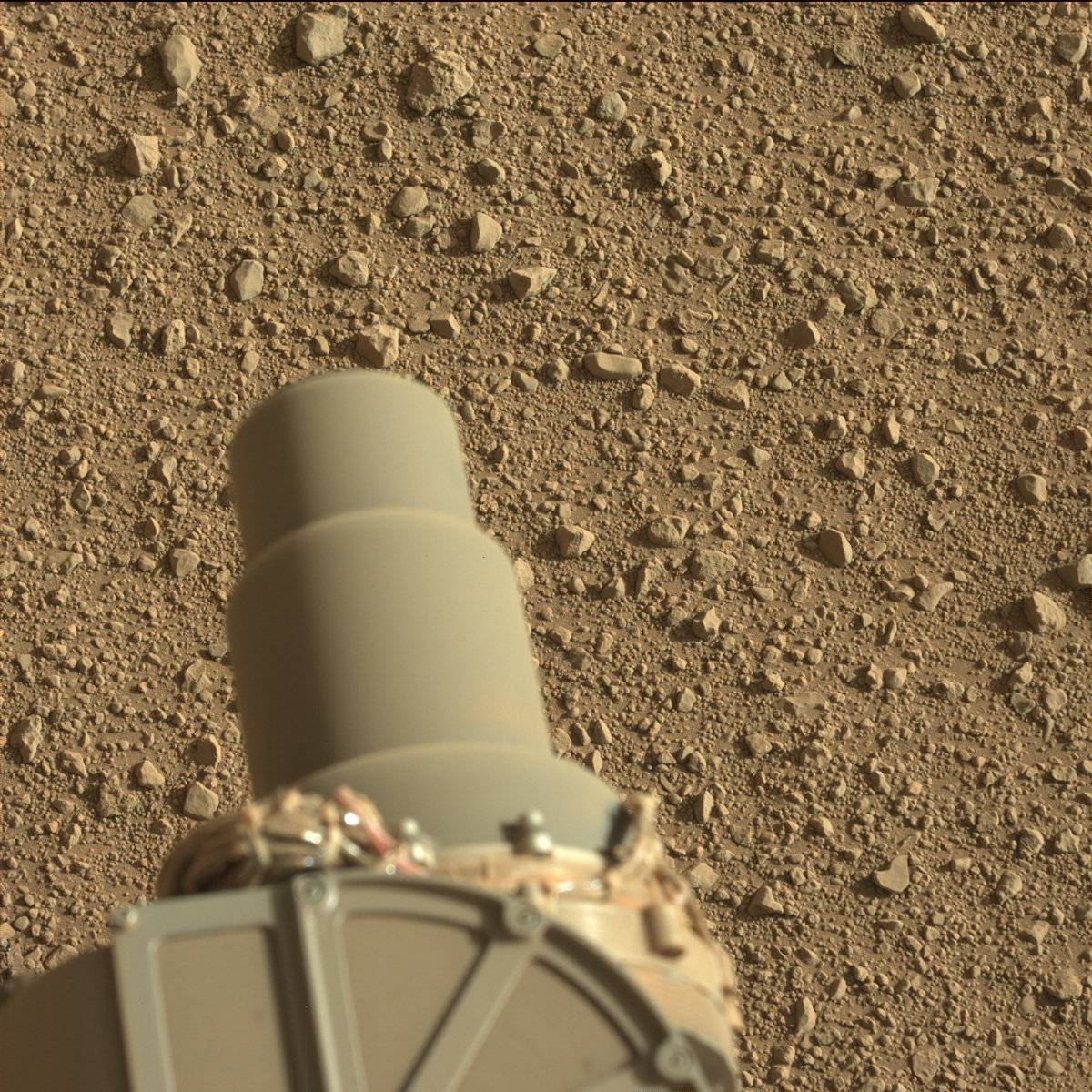 Nasa's Mars rover Curiosity acquired this image using its Mast Camera (Mastcam) on Sol 541