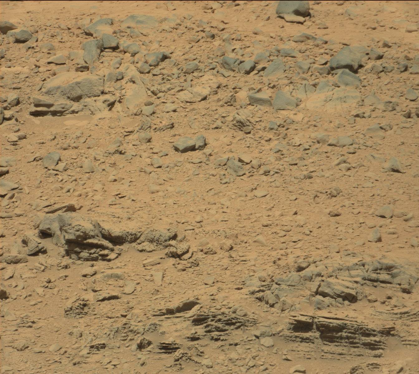 Nasa's Mars rover Curiosity acquired this image using its Mast Camera (Mastcam) on Sol 542