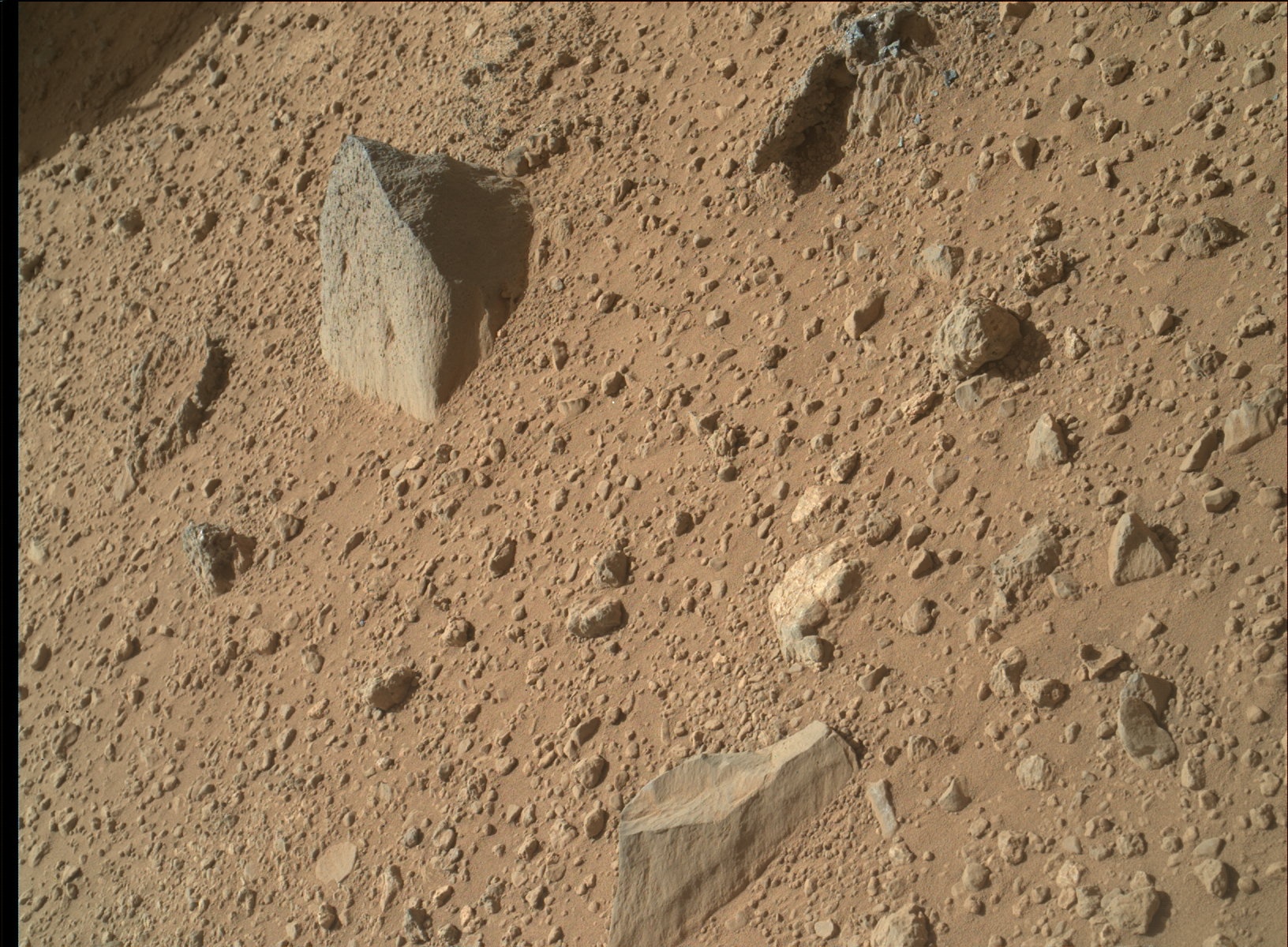 Nasa's Mars rover Curiosity acquired this image using its Mars Hand Lens Imager (MAHLI) on Sol 544