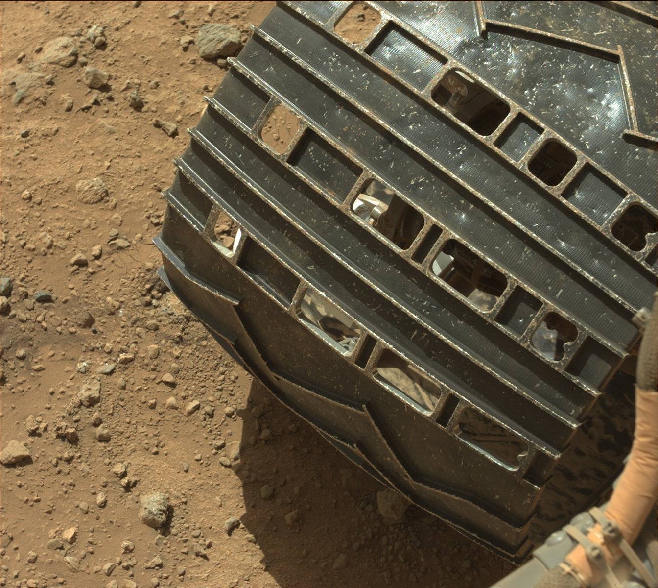 Nasa's Mars rover Curiosity acquired this image using its Mast Camera (Mastcam) on Sol 545