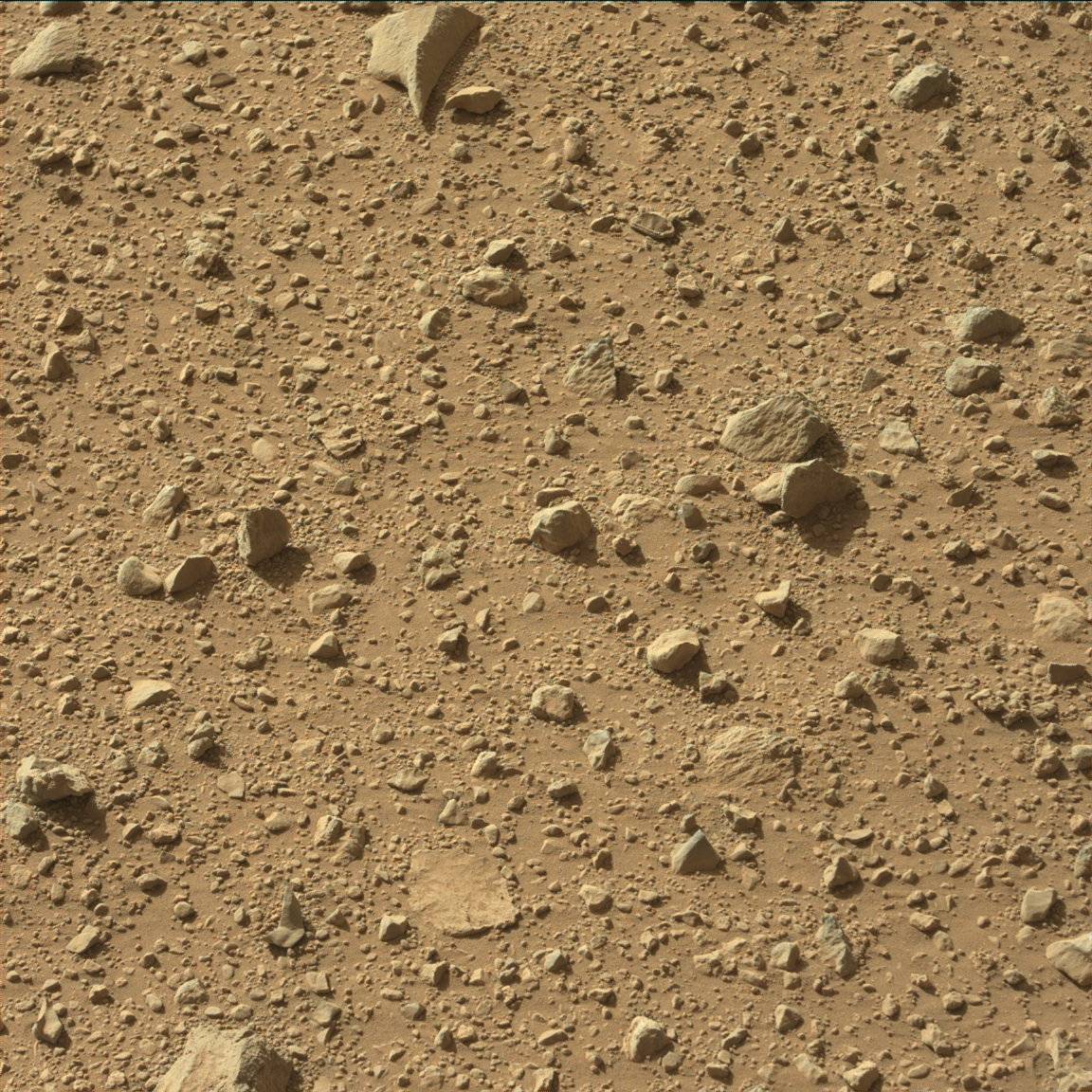 Nasa's Mars rover Curiosity acquired this image using its Mast Camera (Mastcam) on Sol 545