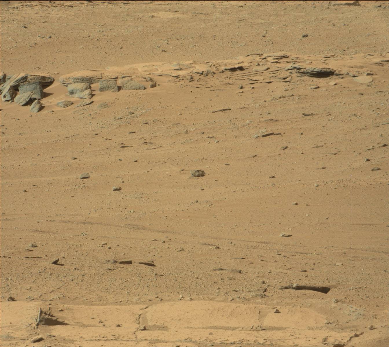 Nasa's Mars rover Curiosity acquired this image using its Mast Camera (Mastcam) on Sol 548
