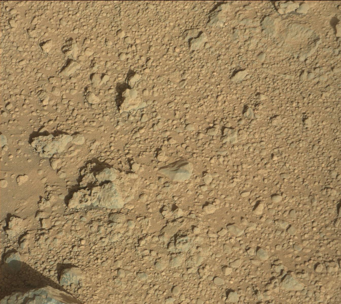 Nasa's Mars rover Curiosity acquired this image using its Mast Camera (Mastcam) on Sol 549