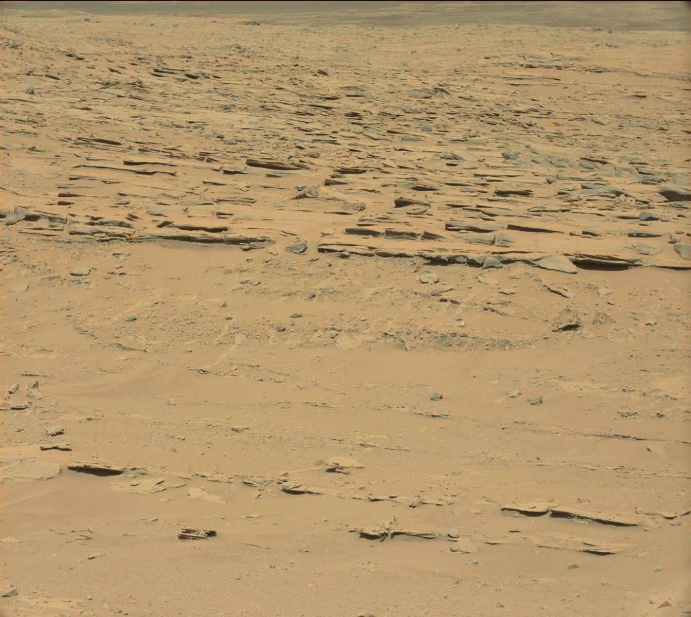 Nasa's Mars rover Curiosity acquired this image using its Mast Camera (Mastcam) on Sol 552