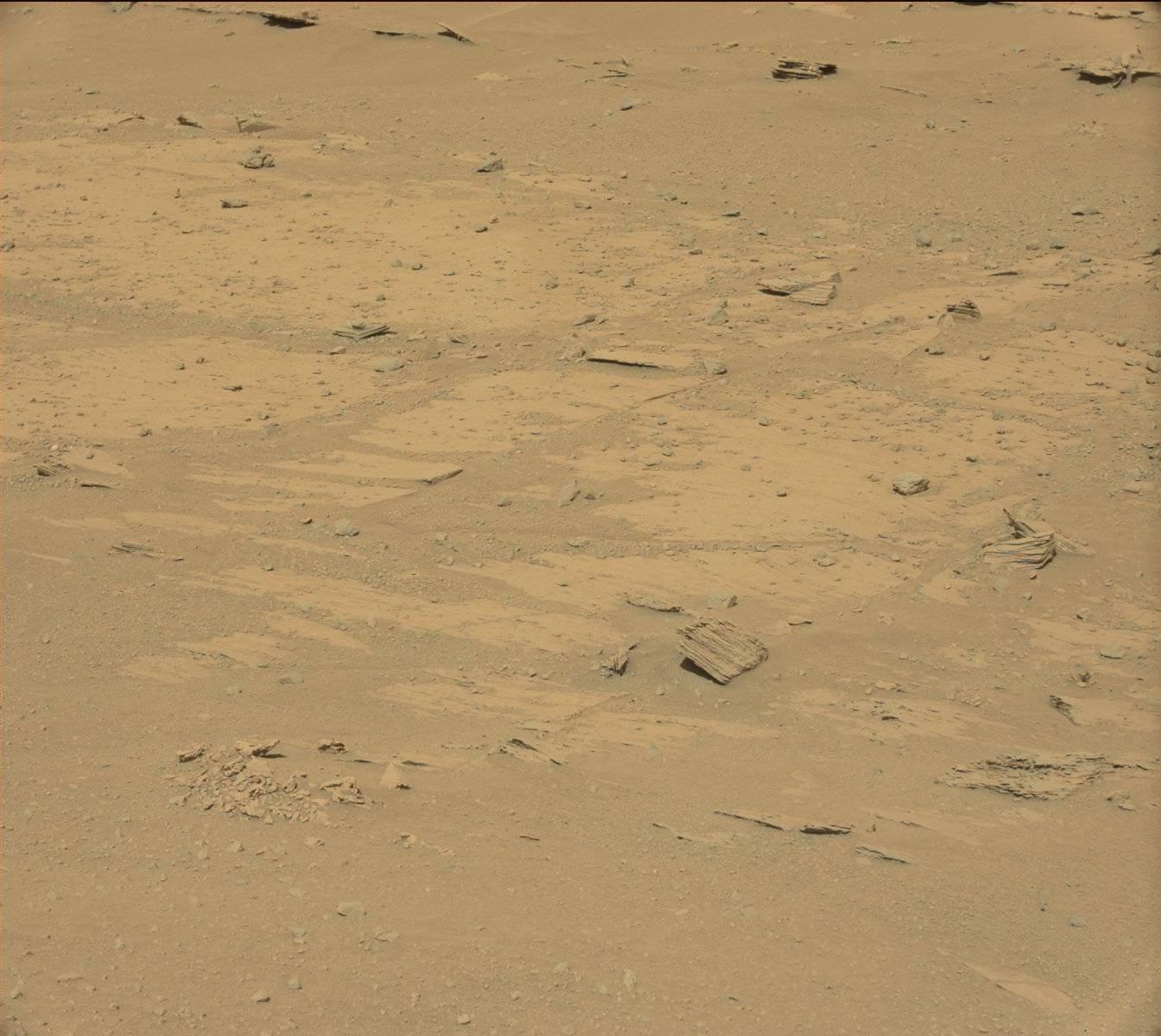 Nasa's Mars rover Curiosity acquired this image using its Mast Camera (Mastcam) on Sol 552