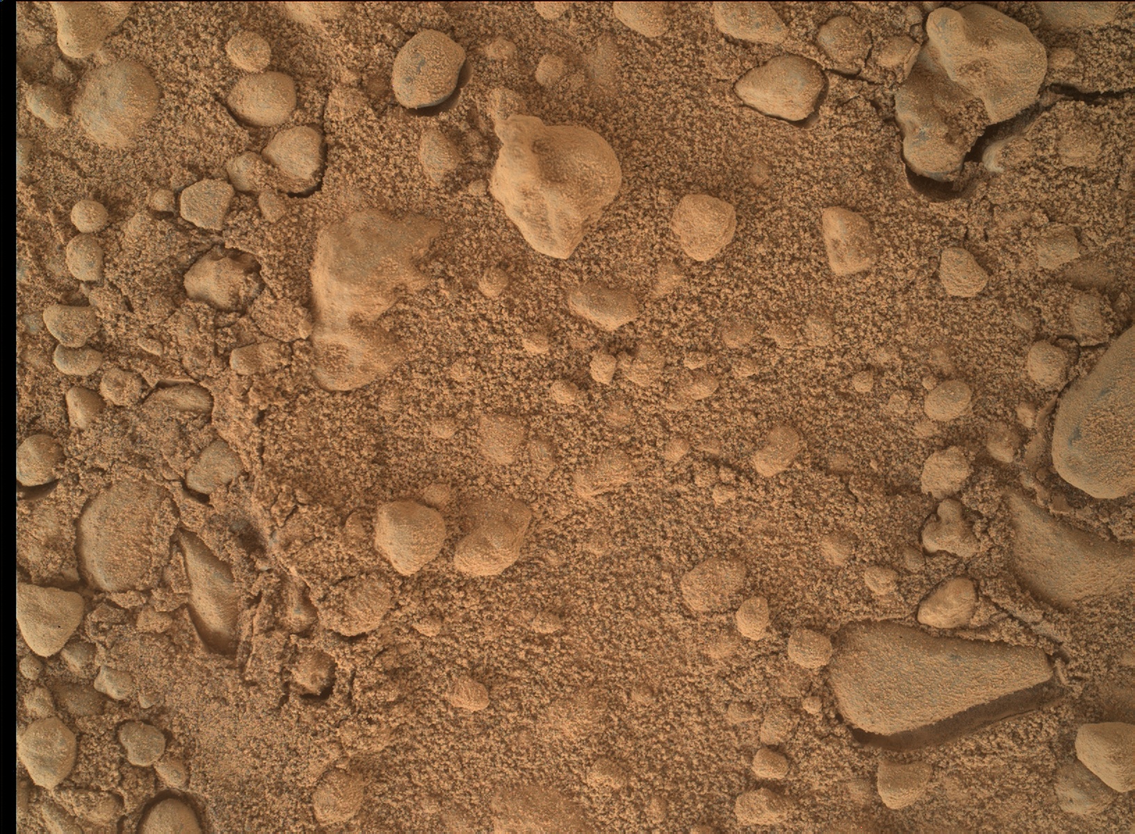 Nasa's Mars rover Curiosity acquired this image using its Mars Hand Lens Imager (MAHLI) on Sol 558