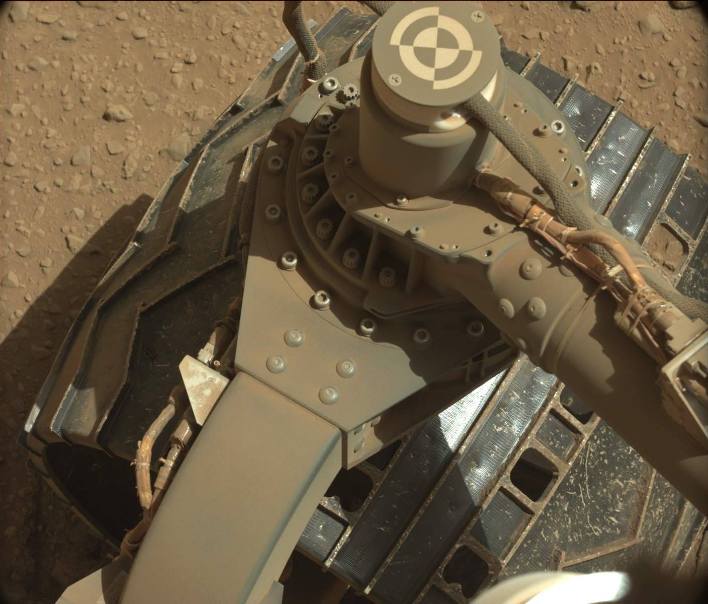 Nasa's Mars rover Curiosity acquired this image using its Mast Camera (Mastcam) on Sol 560
