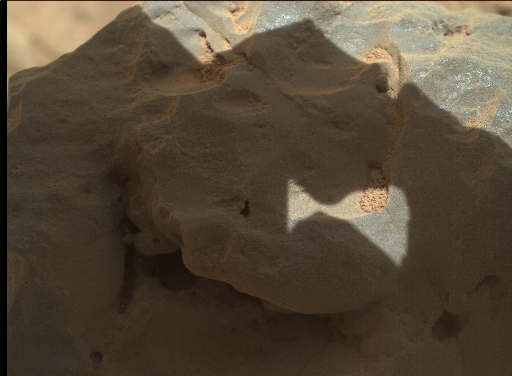 Nasa's Mars rover Curiosity acquired this image using its Mars Hand Lens Imager (MAHLI) on Sol 560