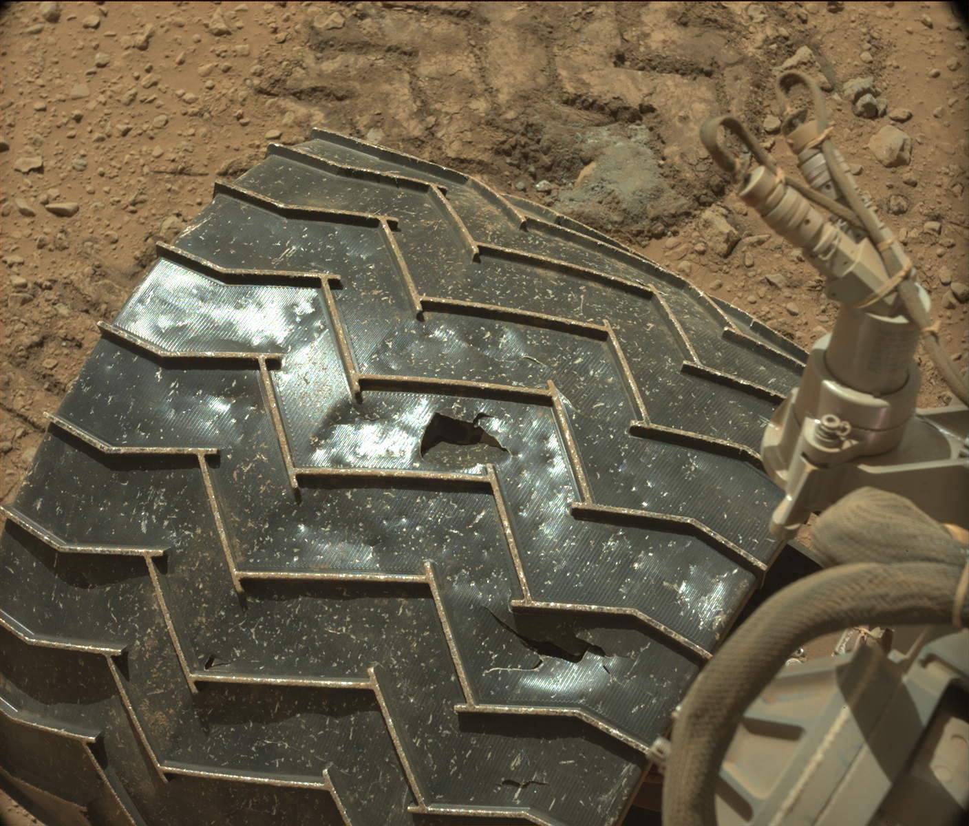 Nasa's Mars rover Curiosity acquired this image using its Mast Camera (Mastcam) on Sol 561