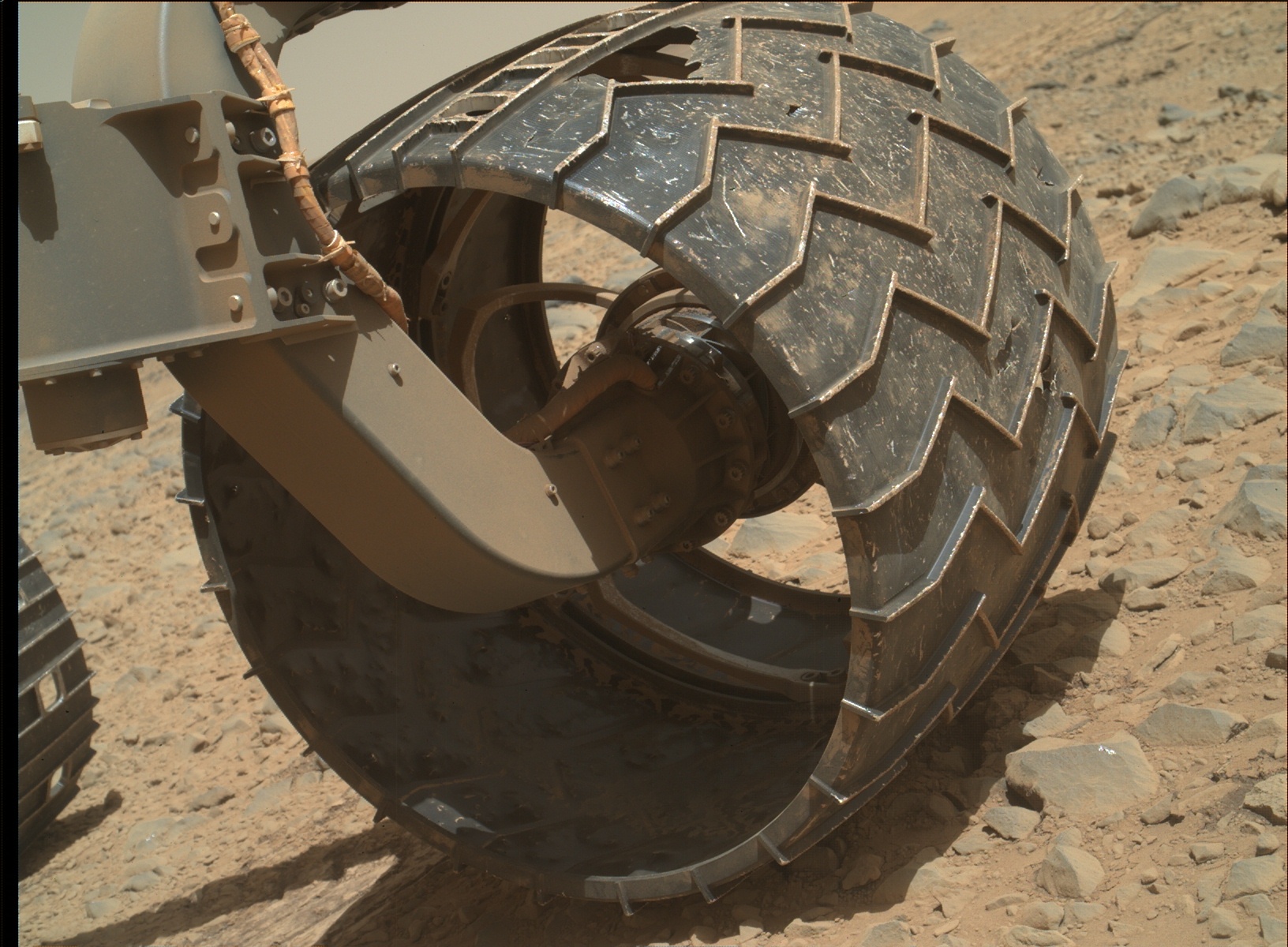 Nasa's Mars rover Curiosity acquired this image using its Mars Hand Lens Imager (MAHLI) on Sol 564