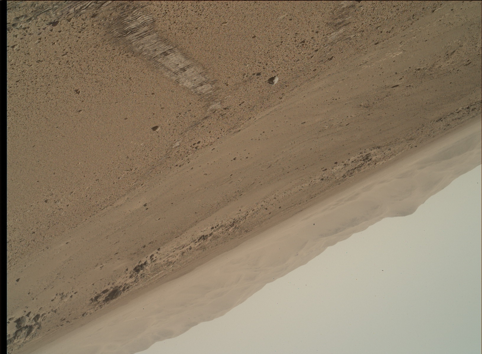 Nasa's Mars rover Curiosity acquired this image using its Mars Hand Lens Imager (MAHLI) on Sol 565