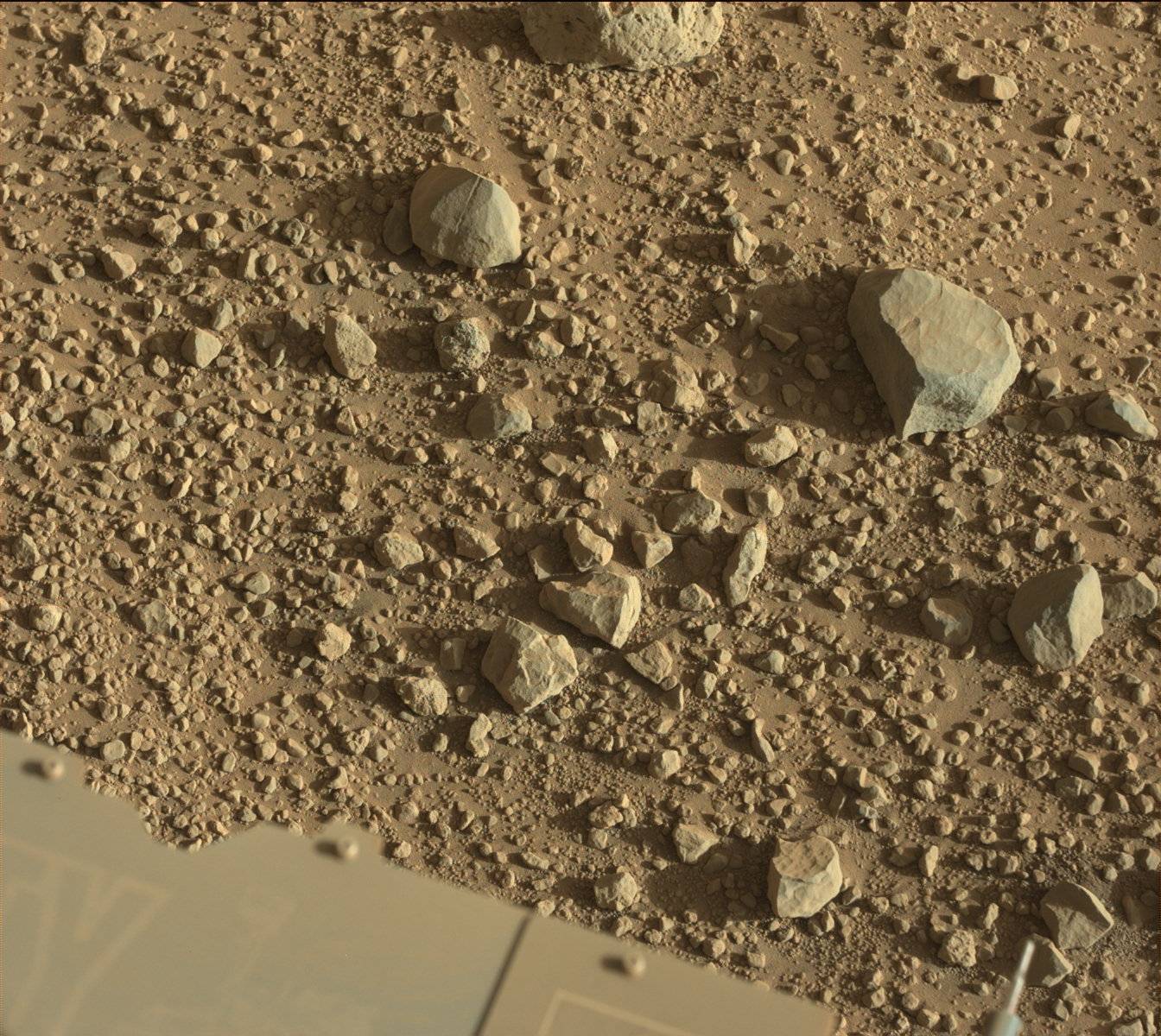 Nasa's Mars rover Curiosity acquired this image using its Mast Camera (Mastcam) on Sol 569