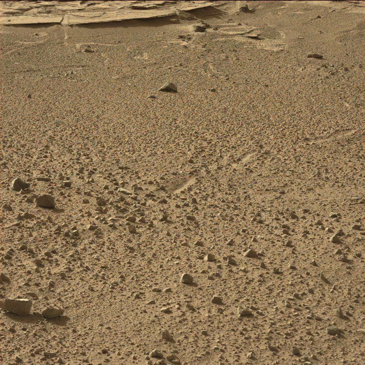 Nasa's Mars rover Curiosity acquired this image using its Mast Camera (Mastcam) on Sol 571