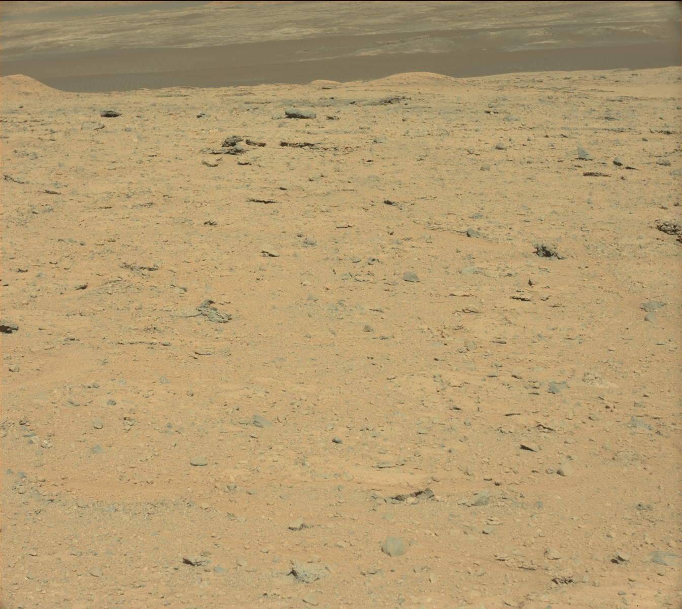 Nasa's Mars rover Curiosity acquired this image using its Mast Camera (Mastcam) on Sol 572