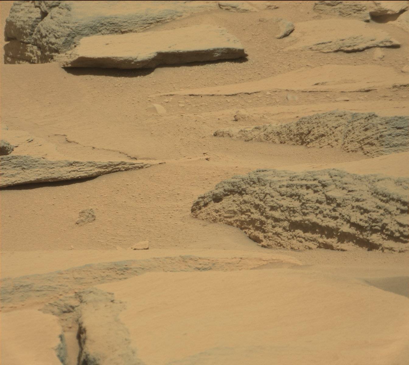 Nasa's Mars rover Curiosity acquired this image using its Mast Camera (Mastcam) on Sol 576