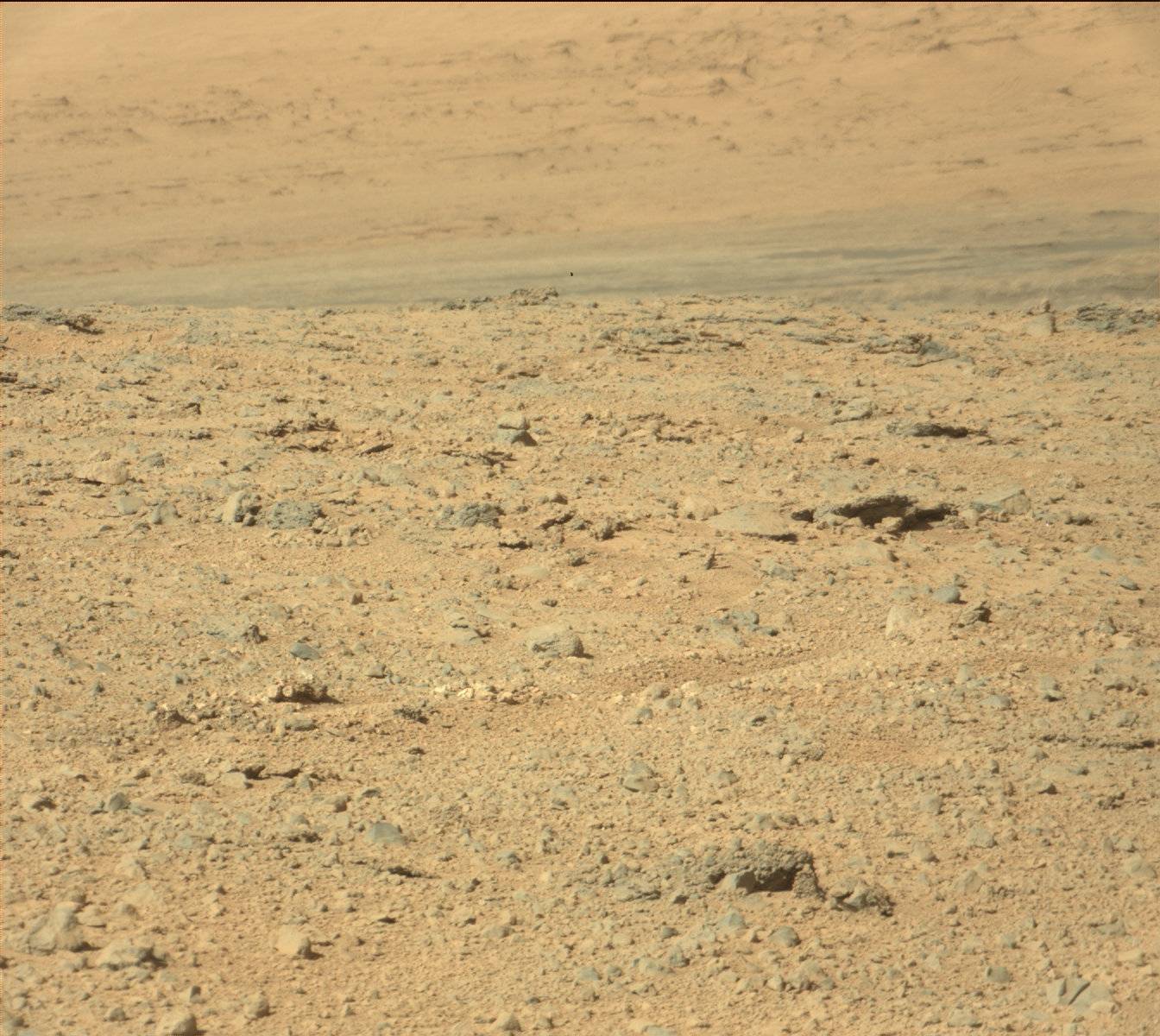 Nasa's Mars rover Curiosity acquired this image using its Mast Camera (Mastcam) on Sol 579