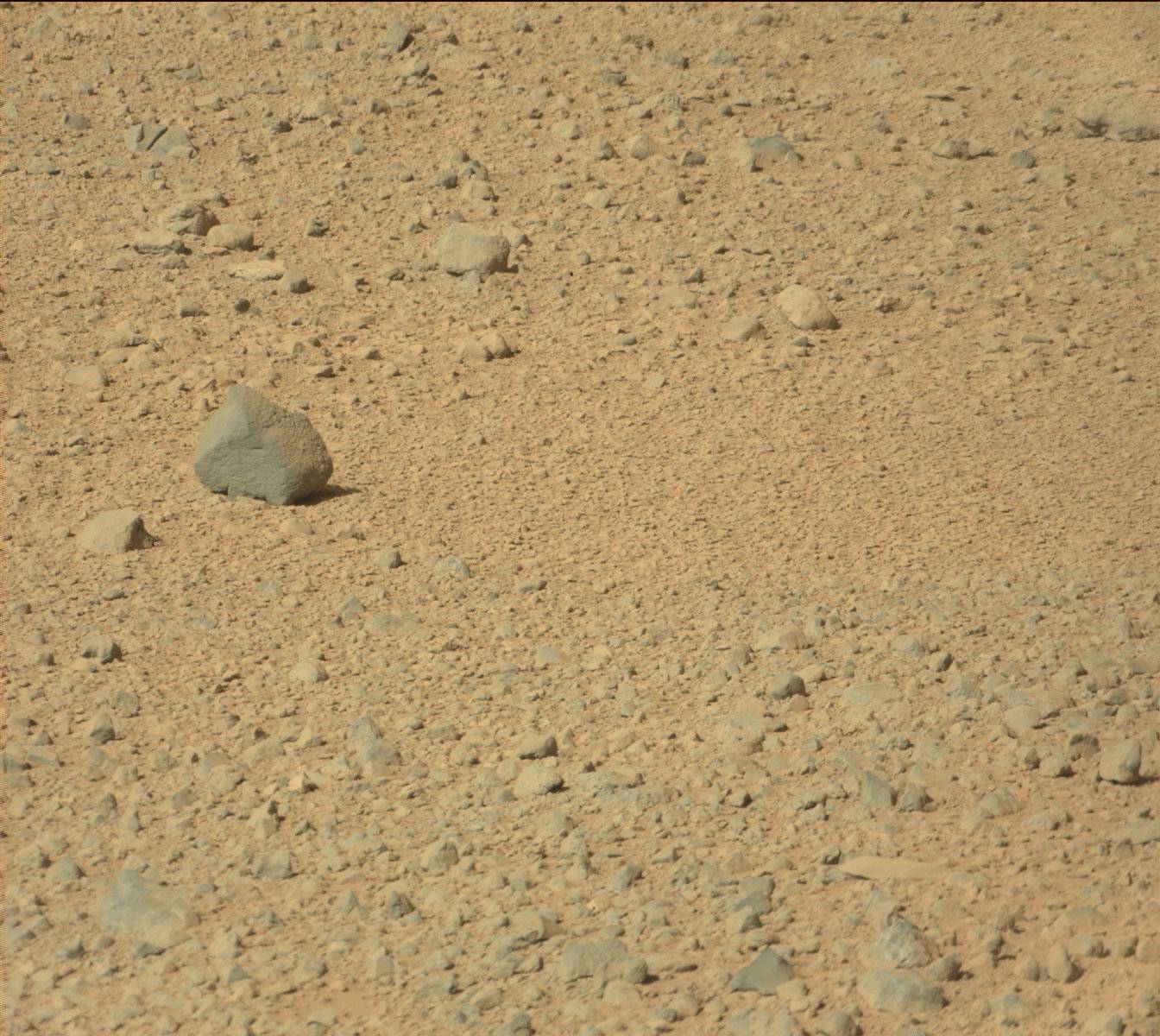 Nasa's Mars rover Curiosity acquired this image using its Mast Camera (Mastcam) on Sol 579