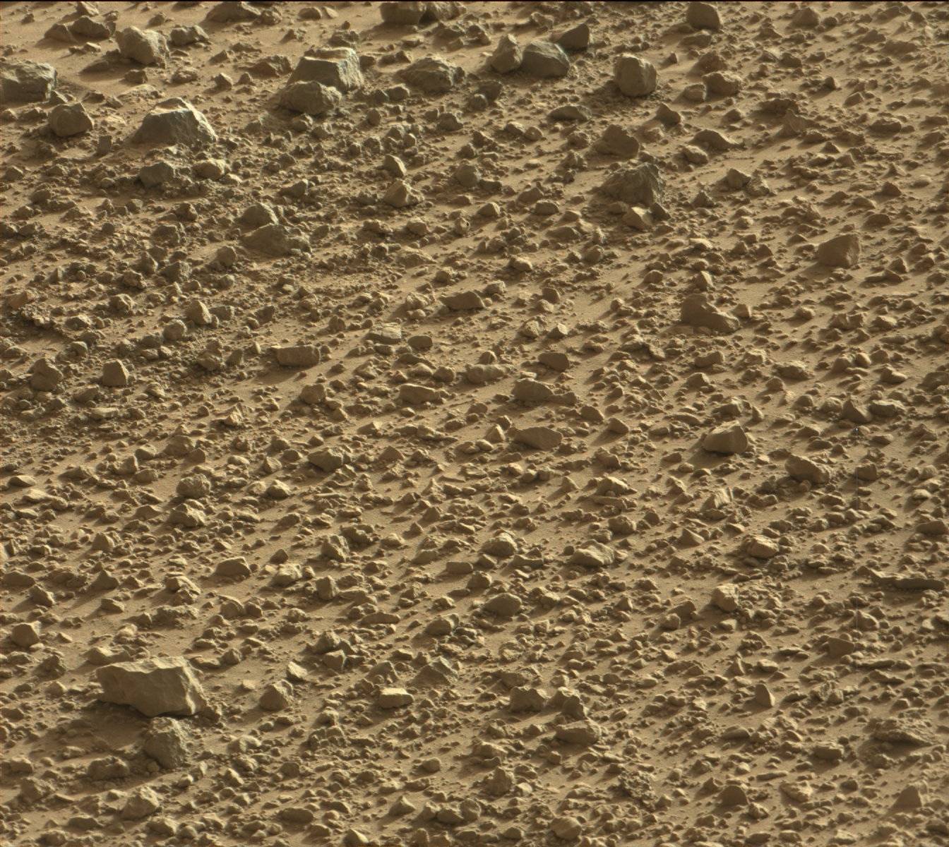 Nasa's Mars rover Curiosity acquired this image using its Mast Camera (Mastcam) on Sol 580