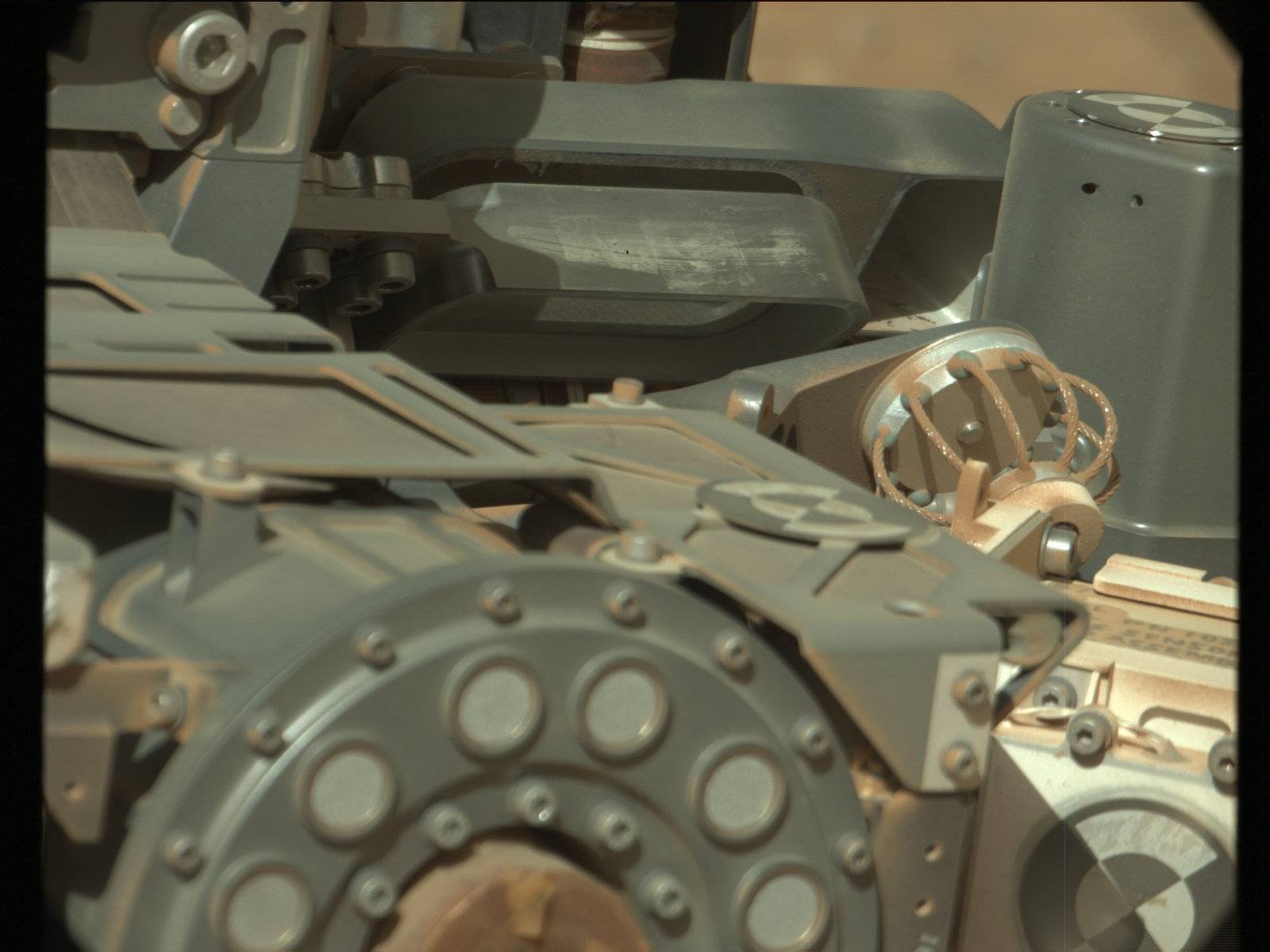 Nasa's Mars rover Curiosity acquired this image using its Mast Camera (Mastcam) on Sol 581
