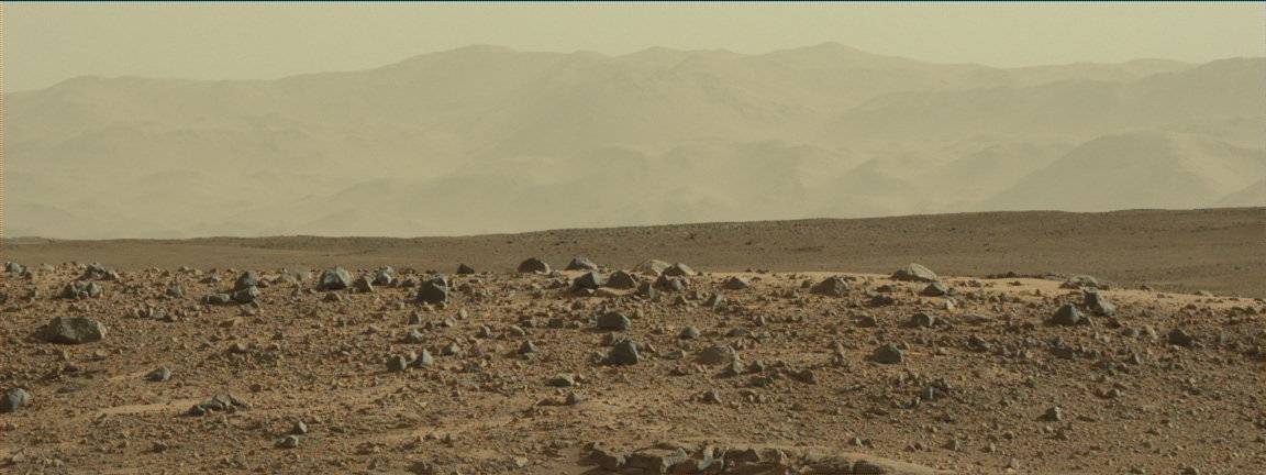 Nasa's Mars rover Curiosity acquired this image using its Mast Camera (Mastcam) on Sol 582
