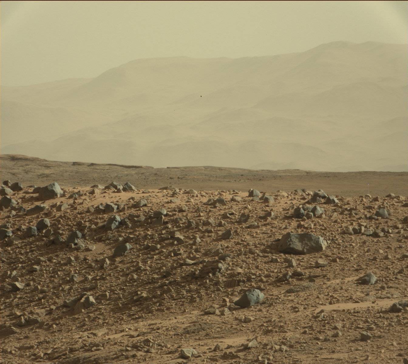 Nasa's Mars rover Curiosity acquired this image using its Mast Camera (Mastcam) on Sol 582