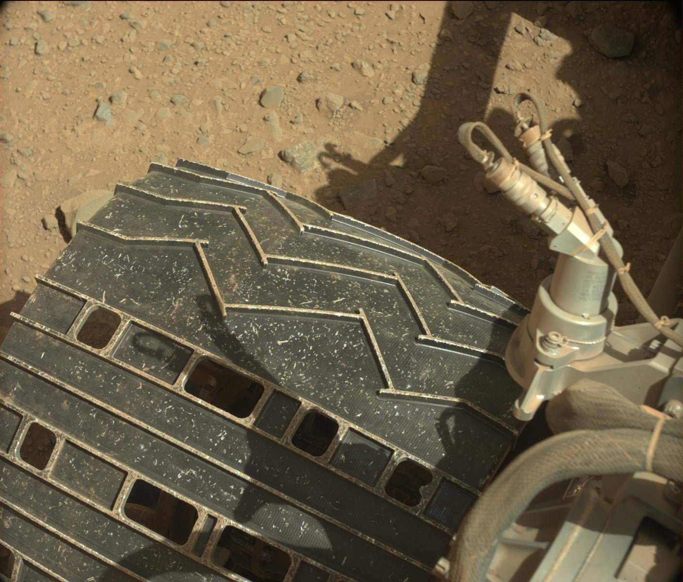 Nasa's Mars rover Curiosity acquired this image using its Mast Camera (Mastcam) on Sol 588