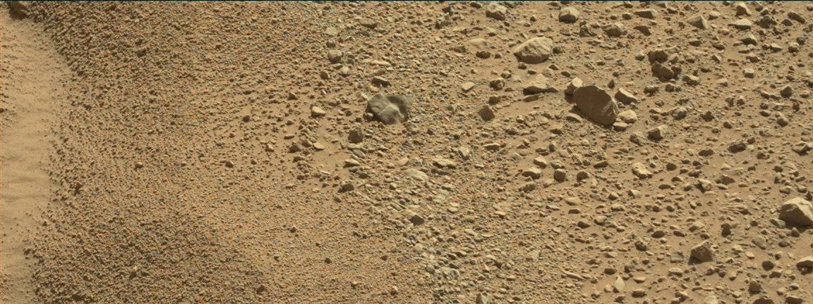 Nasa's Mars rover Curiosity acquired this image using its Mast Camera (Mastcam) on Sol 590