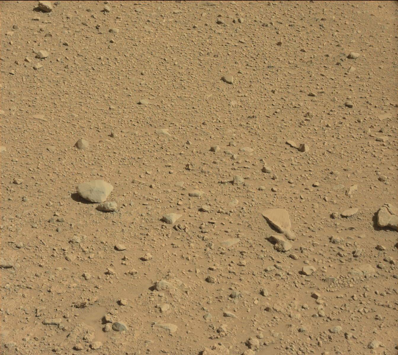 Nasa's Mars rover Curiosity acquired this image using its Mast Camera (Mastcam) on Sol 594
