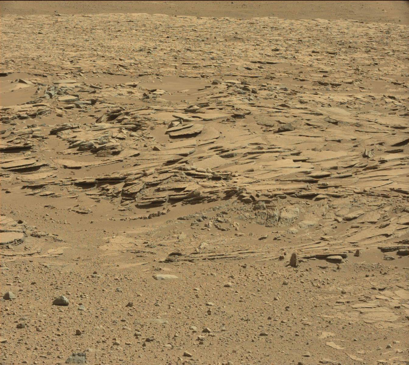 Nasa's Mars rover Curiosity acquired this image using its Mast Camera (Mastcam) on Sol 594