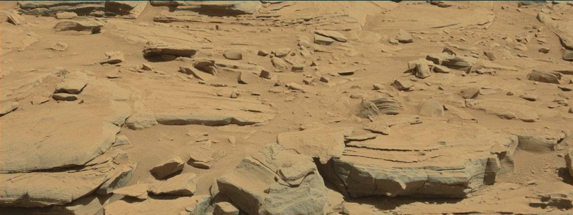 Nasa's Mars rover Curiosity acquired this image using its Mast Camera (Mastcam) on Sol 601