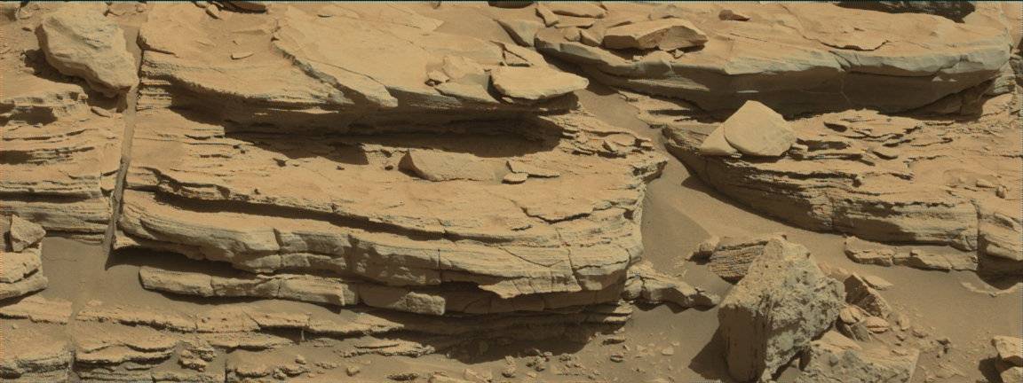 Nasa's Mars rover Curiosity acquired this image using its Mast Camera (Mastcam) on Sol 601